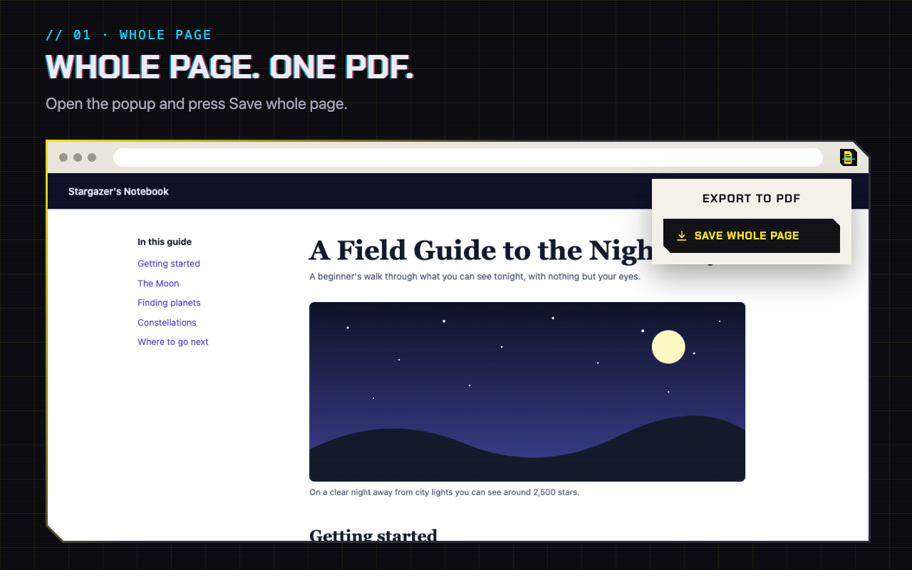 Inkpage screenshot 1